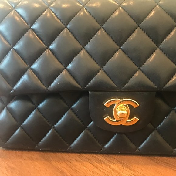 Chanel 2.55 Classic Flap Black Lambskin - Picture 7 of 9